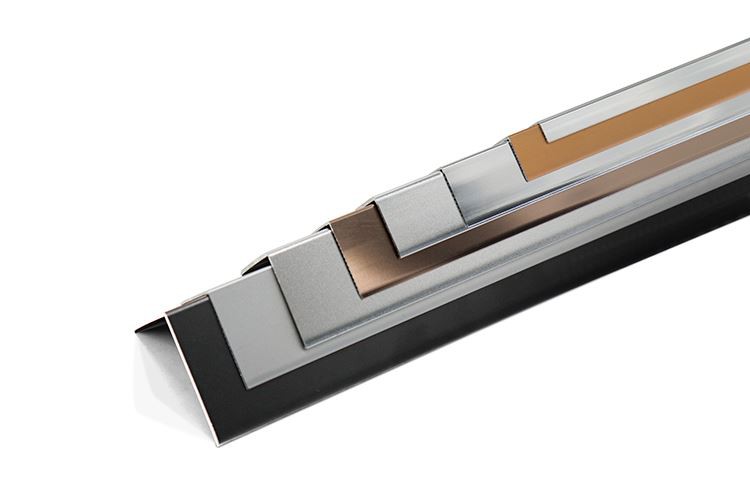 Stainless steel tile edge trim strip