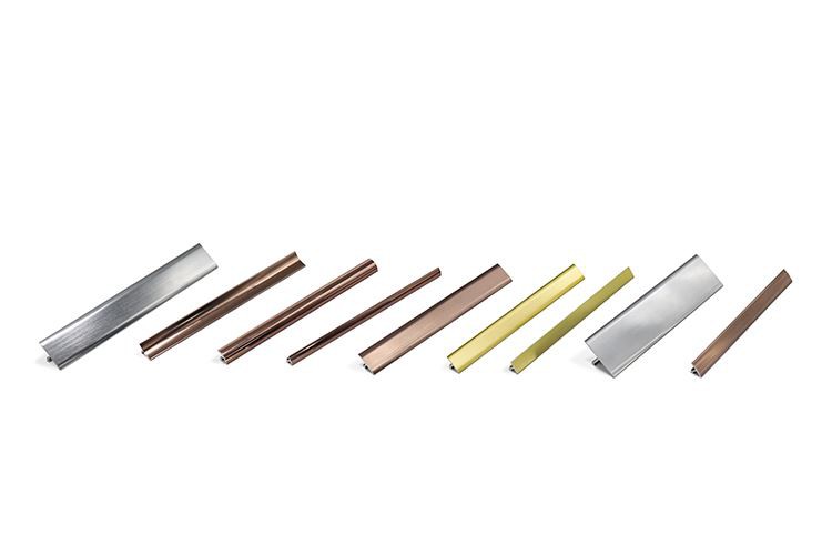 Stainless steel tile trim strip