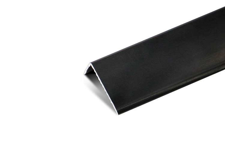 Stainless steel black tile trimming