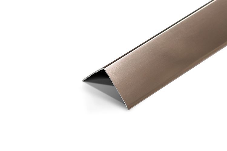 Stainless steel tile trim