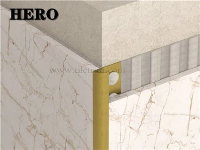 Yuvarlak Köşe Pirinç Karo Döşeme