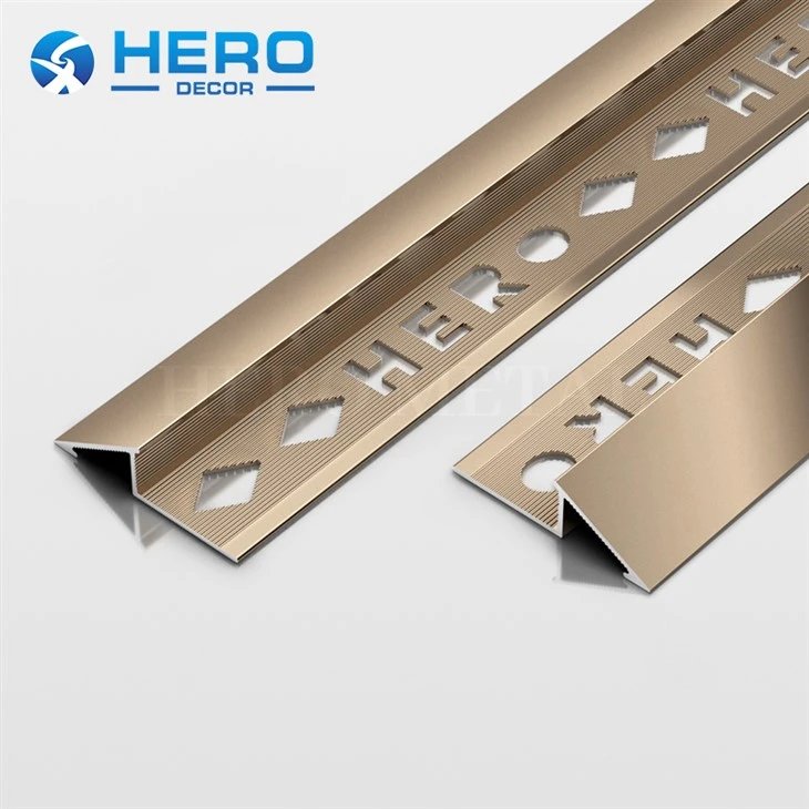 Aluminum Beveled Floor Transition Strip