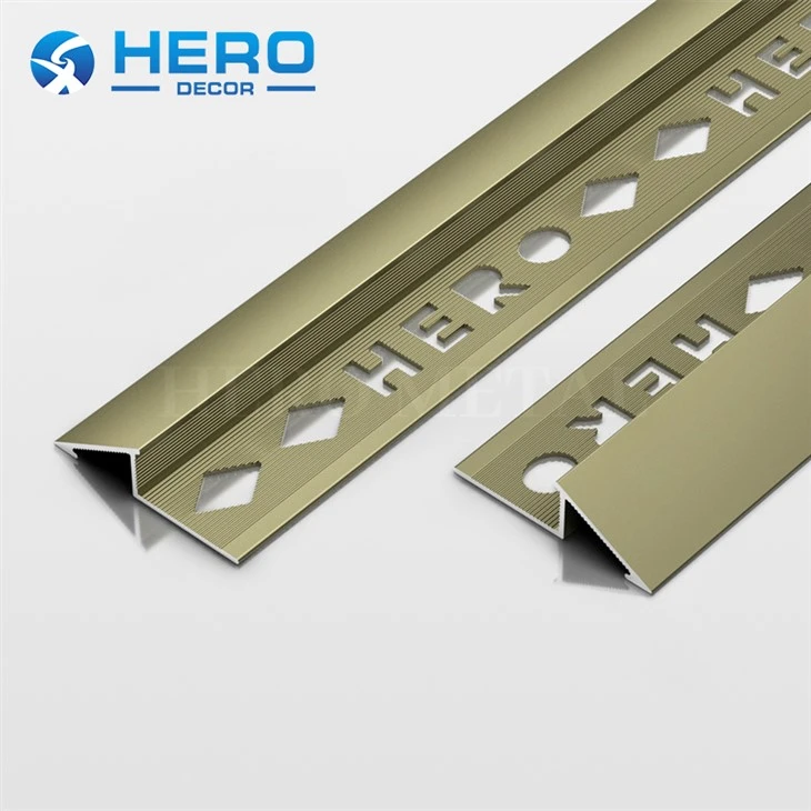 Aluminum Beveled Floor Transition Strip