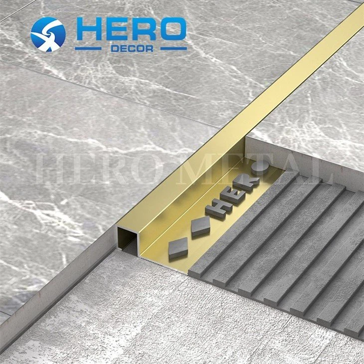 stainless steel tile trimming strip