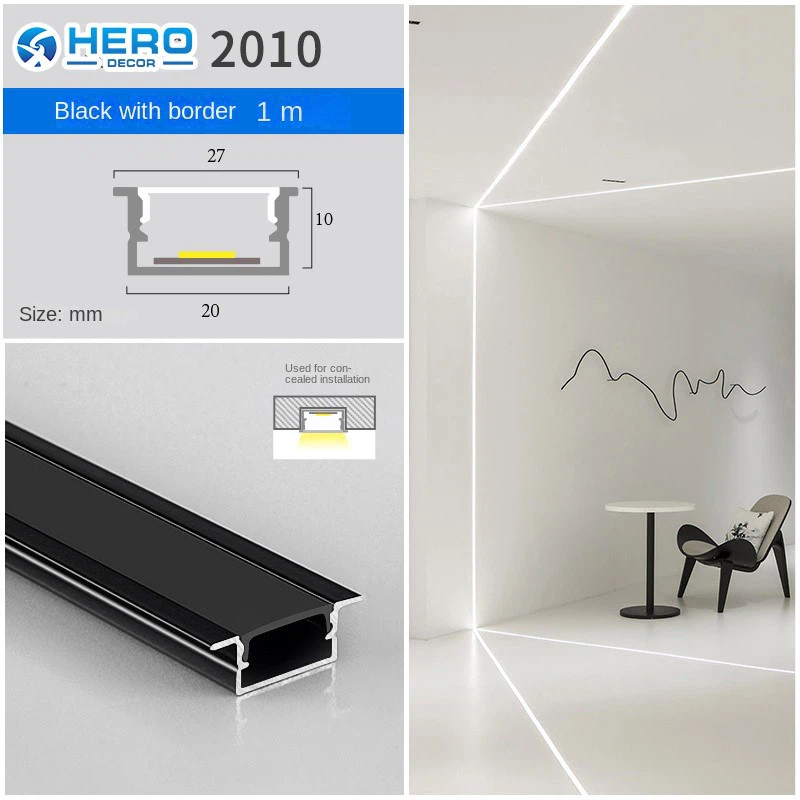 Strip Light Profile LED Extrusion Channel Oem Supplier Strip Light Profile LED Extrusion Channel Oem Supplier