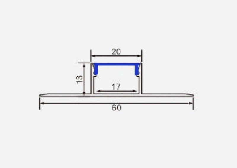 HM710 keel Drawings Of Flexible Led Light Channel Series HM710 keel Drawings Of Flexible Led Light Channel Series