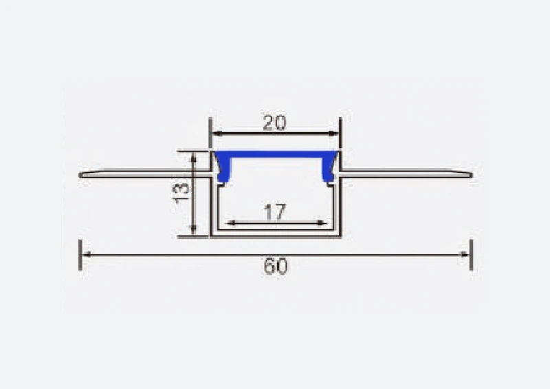 HM711 keel Drawings Of Flexible Led Light Channel Series HM711 keel Drawings Of Flexible Led Light Channel Series