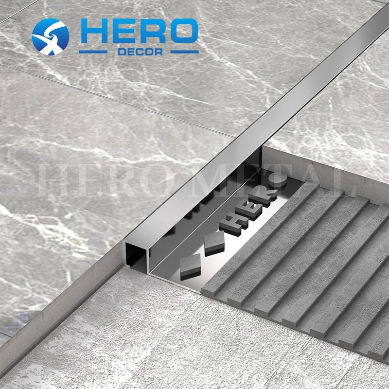 Hero shiny silver square trim Hero shiny silver square trim